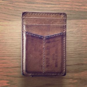 Fossil bill fold leather